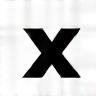 X (ehemals Twitter) Logo